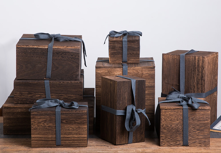 Wooden packaging production